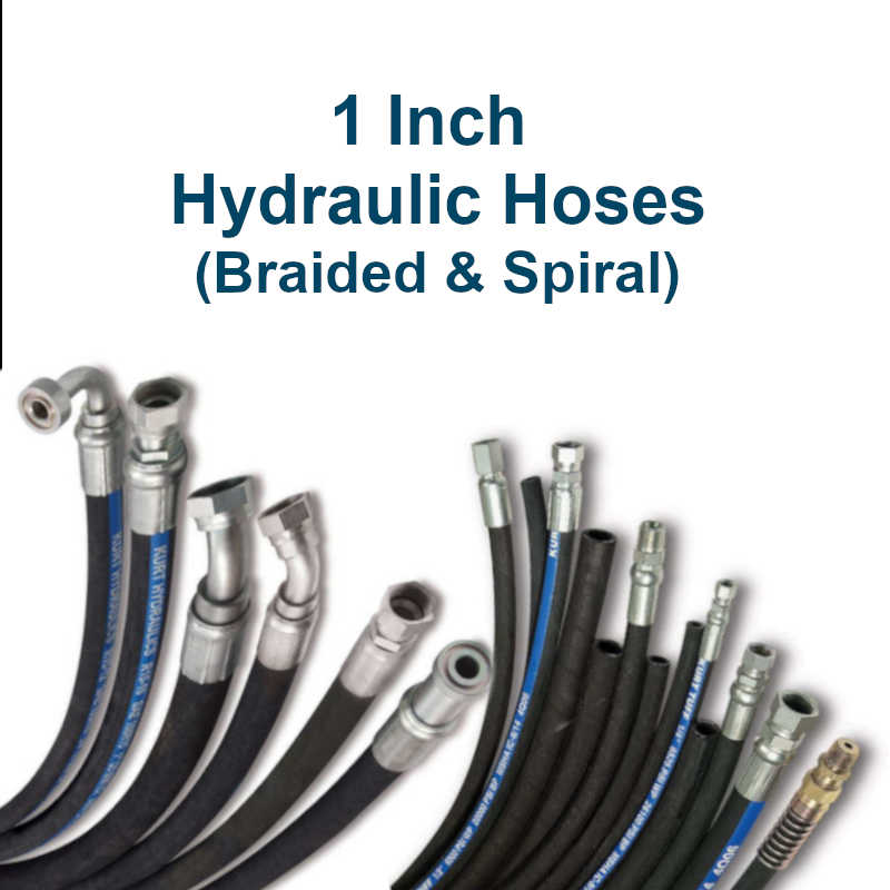 Buy 1 Inch Hydraulic Hoses Online Atlanta Rubber & Hydraulics 1 Inch Hydraulic Hose Assemblies