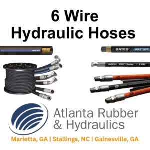 6 Wire Hydraulic Hoses